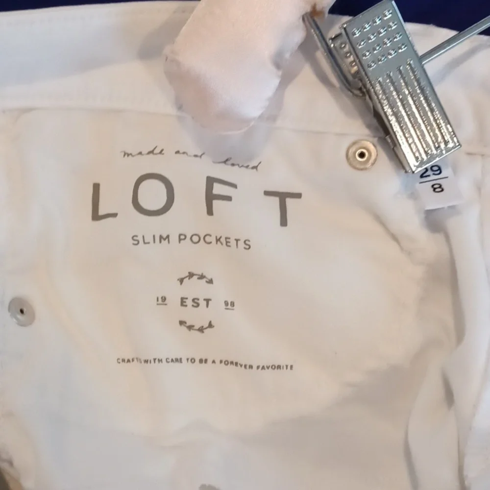 NWOT LOFT Crops - Picture 5 of 7